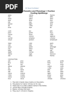 Assignment - N - 4 Practice Fronting Centring Backing Diphthongs