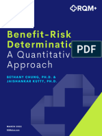 2022 Benefit Risk Determination-Quantitative Example