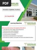 Platelets & Hemostasis