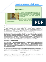 Ensayo de Transformadores Eléctricos - UNIDAD 2