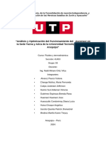 Análisis y Optimización Del Funcionamiento Del Ascensor en La Sede Tacna y Arica de La Universidad Tecnológica Del Perú Arequipa