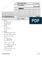 13-10 - NSEP WORKSHOP MOCK TEST 5 Ans. Key