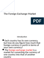 Chapter Four The Foreign Exchange Market