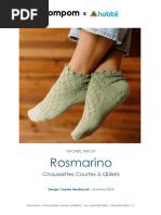 Rosmarino Eyelet Ankle Socks FR