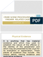 Chapter 12 Crime Scene Procedures On Firearm Identification