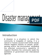 Phases of Disaster Management