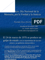 Sobre La Última Dictadura Cívico-Militar Argentina