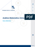 ANALISIS MATEMATICO UNIVARIADO - Guia Didactica