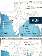 Class 10 Maps Manufacturing Ind. Lifelines