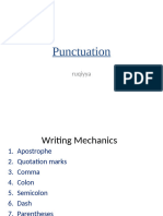 Writing Mechanics - Final