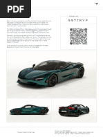 McLaren 750S Order 9977RYP Summary 2024-11-20