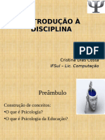 Introdução à Psicologia (1)