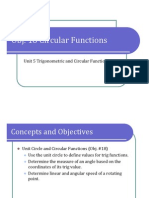 Obj. 18 Circular Functions (Presentation)