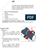 Lecture 1 Lathe Machine