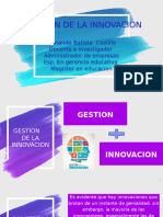 Gestion de La Innovacion