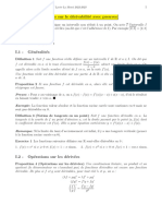 Cours Derivabilite Preuves