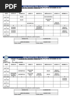 Uefc Horario de Exámenes 2t 2024-2025