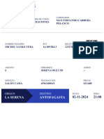 E-Tickets-La Serena - Antofagasta - 02-11-2024