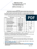 Notification IITM Various Vacancy Posts