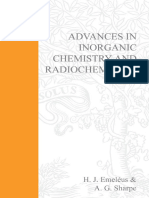 Advances in Inorganic Chemistry and Radiochemistry 1