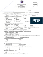 PT - G4 Matatag Mathematics 4 - Q2