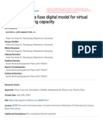 Development of A Fuse Digital Model For Virtual Te