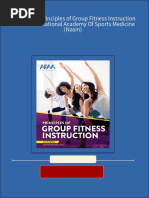 Complete Download NASM AFAA Principles of Group Fitness Instruction 2nd Edition National Academy of Sports Medicine (Nasm) PDF All Chapters