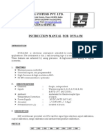 Operating Manual DYNASM