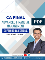 CA Final_AFM_Super 90 Questions_Bhavik Chokshi