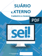 Orientações para Cadastro de Usuário Externo No Sei GDF - Texto - Final