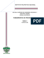 FUNDAMENTOS DE PROGRAMACIÓN TAREA 5 Cortocircuito