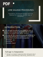 Limb Salvage Procedures