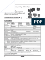 BX Series: Terminal Type and Long Sensing Distance Type