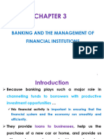 CHAPTER 3 Banking and Management of Financial Institutions