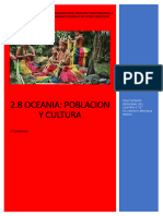 2.8 Oceania: Poblacion Y Cultura