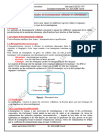 TD #3 Techniques de Fractionnement Cellulaire