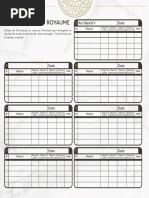 Le Dilemme Du Roi - Score Pages