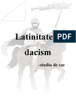 1 Latinitate Si Dacism