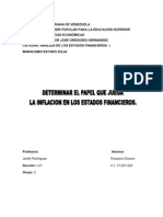 Analisis de Estados Financieros INFLACIÓN