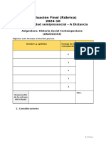 Evaluacion Final Rúbrica