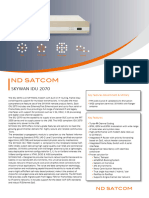 SKYWAN IDU 2070 Datasheet