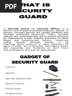 11 General Orders of Security Guard