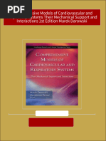 Comprehensive Models of Cardiovascular and Respiratory Systems Their Mechanical Support and Interactions 1st Edition Marek Darowski