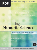 (Cambridge Introductions To Language and Linguistics) Michael Ashby, John Maidment - Introducing Phon