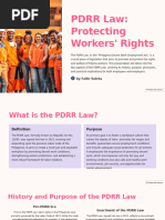 PDRR Law Protecting Workers Rights