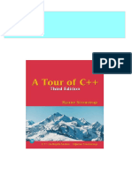 Tour of C A C in Depth Series 3rd Edition Stroustrup Download PDF