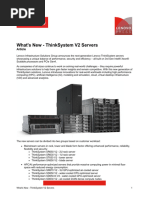 What's New - ThinkSystem V2 Servers