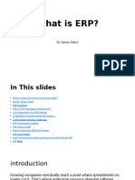 The Concept of ERP