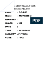 Physics Project