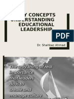 Key Concepts Understanding Educational Leadership